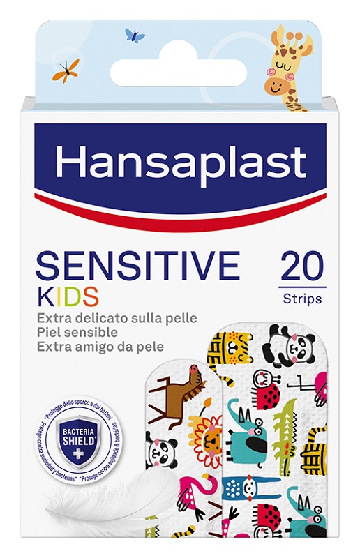 CEROTTO HANSAPLAST SENSITIVE KIDS 20 PEZZI ASSORTITI - pharmaonline24.it