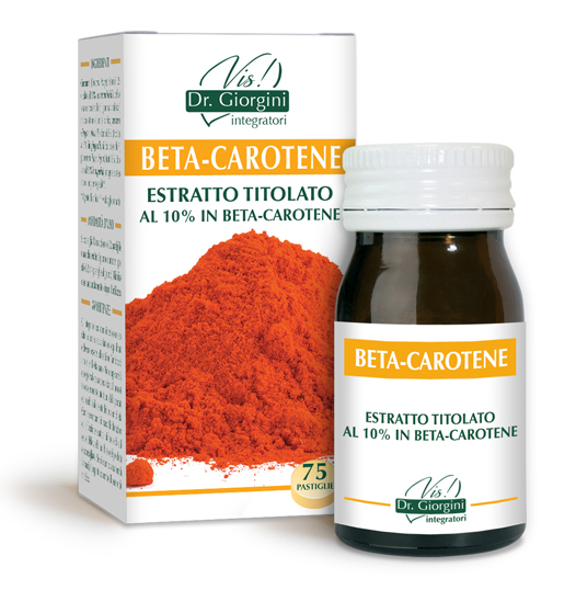 BETA-CAROTENE ESTRATTO TITOLATO 75 PASTIGLIE - pharmaonline24.it
