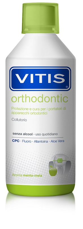 VITIS ORTHODONTIC COLLUTORIO 500 ML GE-IT - pharmaonline24.it