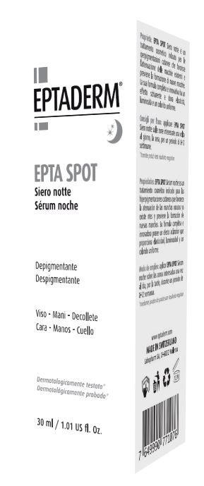 EPTA SPOT NOTTE SIERO DEPIGMENTANTE 30 ML - pharmaonline24.it