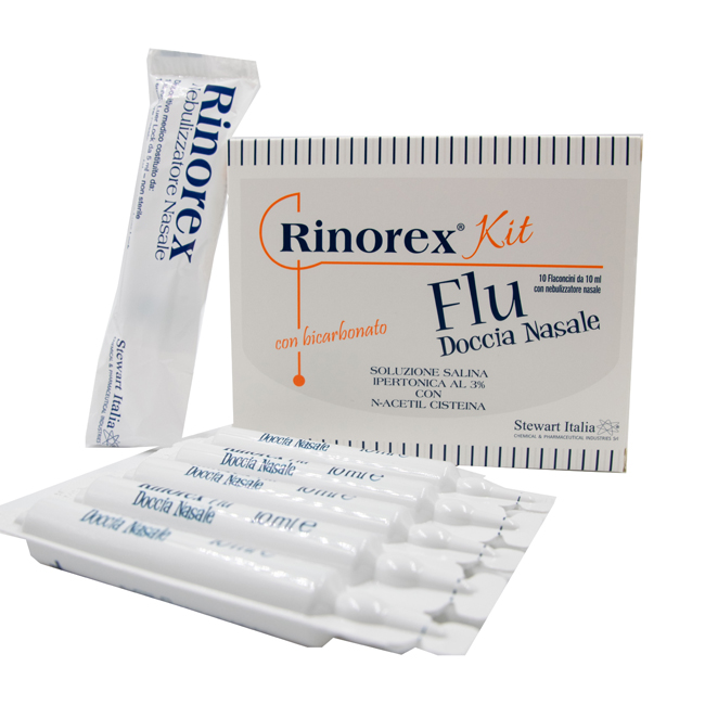 RINOREX FLU DOCCIA KIT - pharmaonline24.it