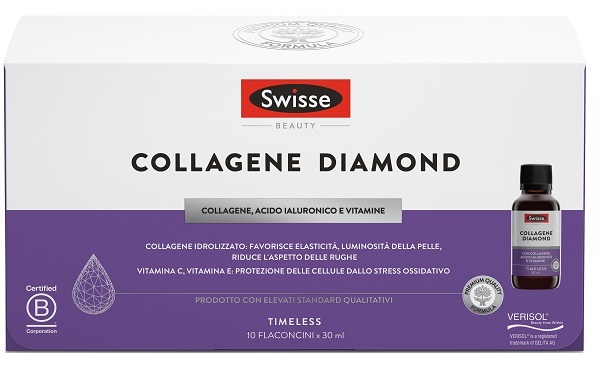 SWISSE COLLAGENE DIAMOND 10 FLACONCINI DA 30 ML - pharmaonline24.it