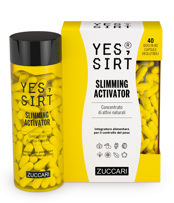 YES SIRT SLIMMING ACTIVATOR 80 CAPSULE 300MG - pharmaonline24.it