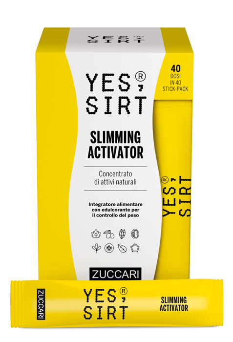 YES SIRT SLIMMING ACTIVATOR 40 STICKPACK DA 2,5 G - pharmaonline24.it
