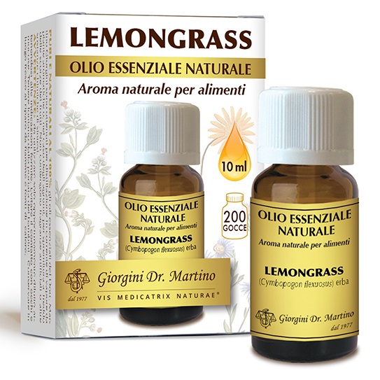 LEMONGRASS OLIO ESSENZIALE NATURALE 10 ML - pharmaonline24.it