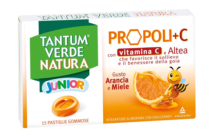 TANTUM VERDE NATURA 15 PASTIGLIE - pharmaonline24.it