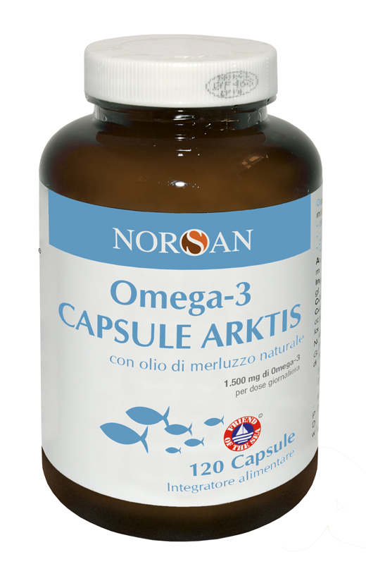 NORSAN OMEGA 3 ARKTIS 120 CAPSULE - pharmaonline24.it
