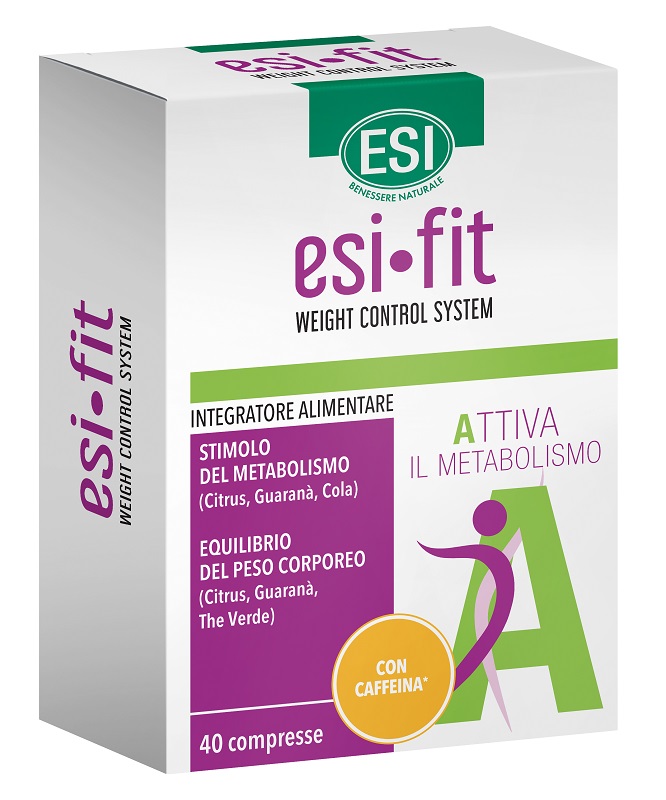 ESI FIT ATTIVA CON CAFFEINA 40 COMPRESSE - pharmaonline24.it