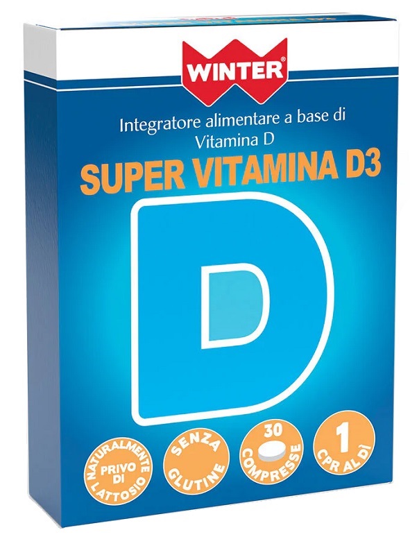 WINTER SUPER VITAMINA D3 30 COMPRESSE - pharmaonline24.it