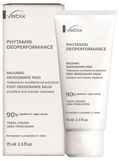 VEBIX PHYTAMIN E DEO PERFORMANCE BALSAMO PIEDI 24H-75ML - pharmaonline24.it