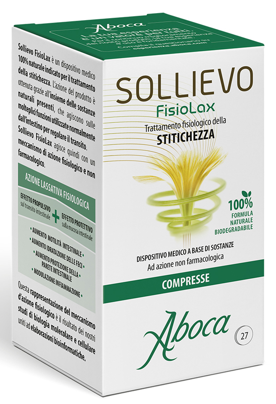 SOLLIEVO FISIOLAX 27 COMPRESSE - pharmaonline24.it