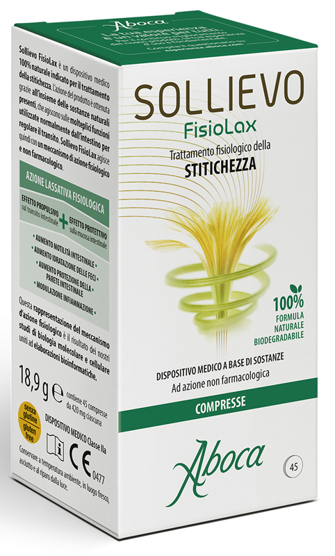 SOLLIEVO FISIOLAX 45 COMPRESSE - pharmaonline24.it