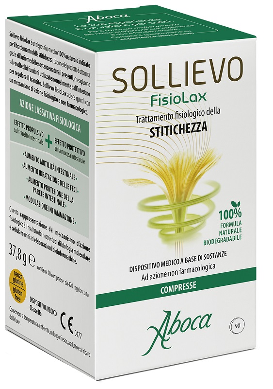 SOLLIEVO FISIOLAX 90 COMPRESSE - pharmaonline24.it