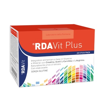 LABORATORIO DELLA FARMACIA RDAVIT PLUS 20 STICKPACK - pharmaonline24.it
