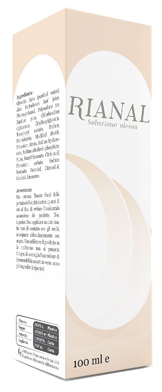 RIANAL SOLUZIONE OLEOSA 100 ML - pharmaonline24.it