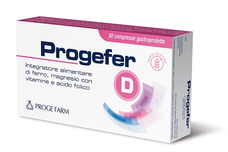 PROGEFER D 30 COMPRESSE GASTROPROTETTE - pharmaonline24.it