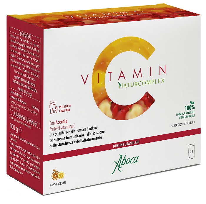 VITAMIN C NATURCOMPLEX 20 BUSTINE - pharmaonline24.it