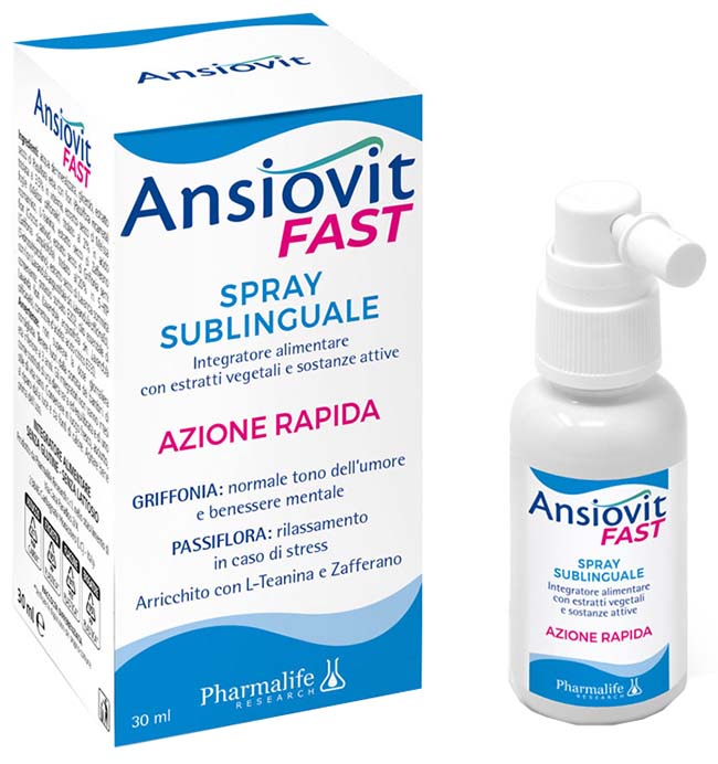 ANSIOVIT FAST SPRAY SUBLINGUALE 30 ML - pharmaonline24.it