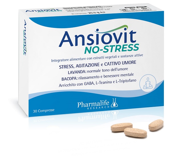 ANSIOVIT NO STRESS 30 COMPRESSE - pharmaonline24.it