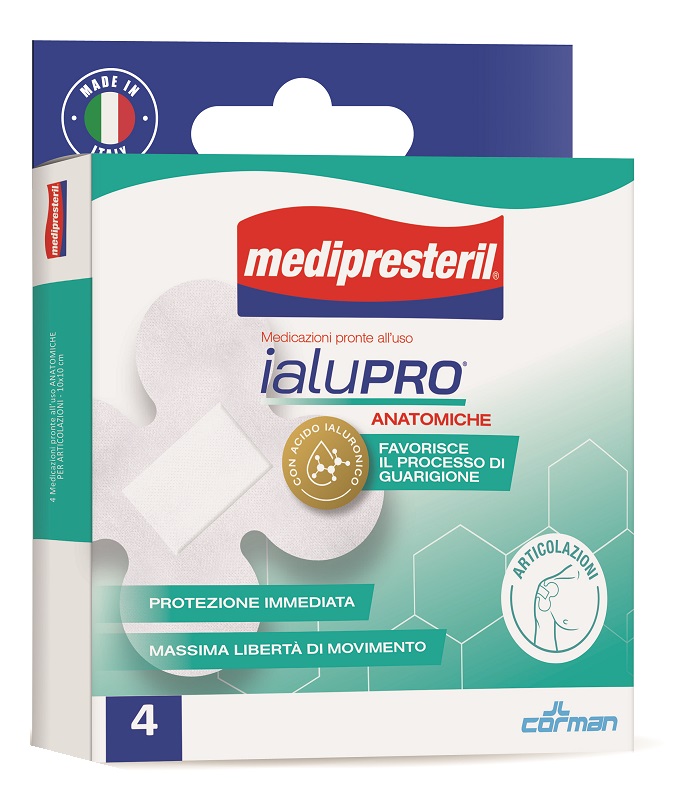 MEDIPRESTERIL IALUPRO ARTICOLAZIONI 10X10 CM 4 PEZZI - pharmaonline24.it