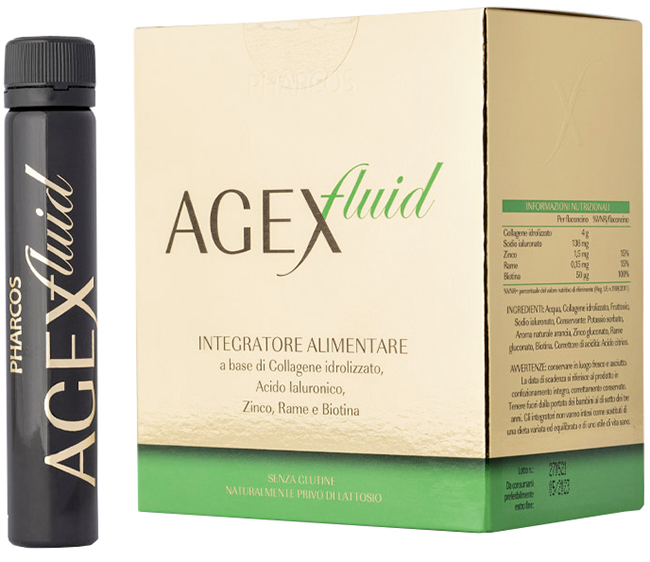 AGEX FLUID PHARCOS 15 FIALE DA 25 ML - pharmaonline24.it