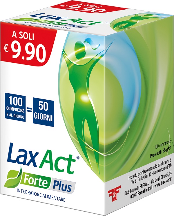 LAX ACT FORTE PLUS 100 COMPRESSE - pharmaonline24.it