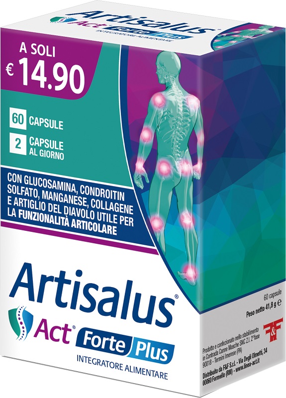 ARTISALUS ACT FORTE PLUS 60 CAPSULE - pharmaonline24.it