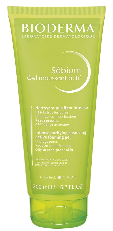 SEBIUM GEL MOUSSANT ACTIF 200 ML - pharmaonline24.it
