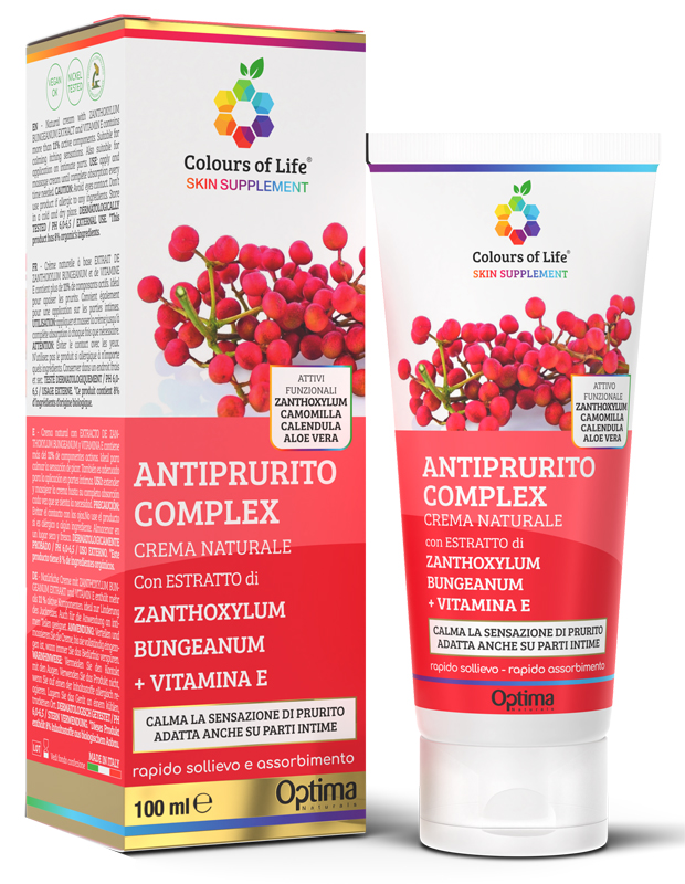 COLOURS OF LIFE SKIN SUPPLEMENTE ANTIPRURITO COMPLEX CREMA 100 ML - pharmaonline24.it