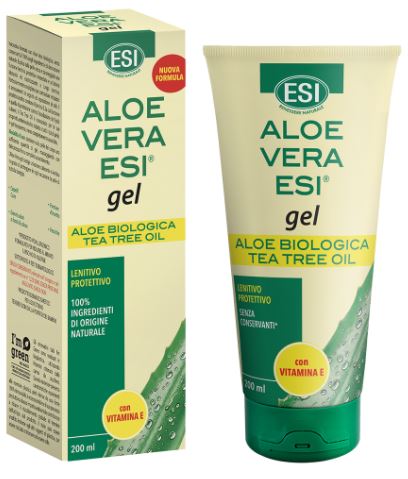 ESI ALOE VERA GEL VITAMINA E + TEA TREE 200 ML - pharmaonline24.it