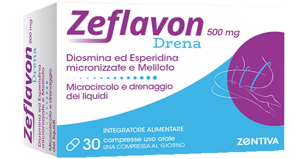 ZENTIVA ZEFLAVON DRENA 30 COMPRESSE - pharmaonline24.it