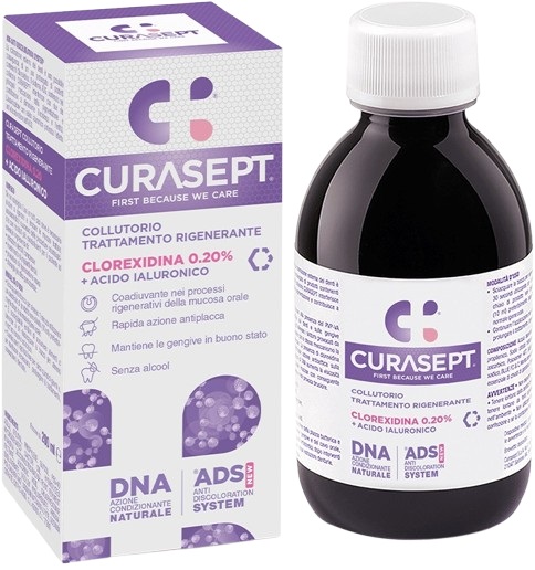 CURASEPT COLLUTORIO ADS DNA TRATTAMENTO RIGENERANTE 200 ML - pharmaonline24.it