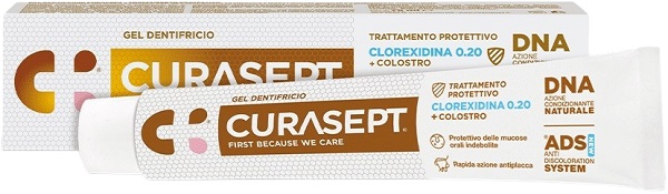 CURASEPT GEL DENTIFRICIO ADS DNA TRATTAMENTO PROTETTIVO 75 ML - pharmaonline24.it