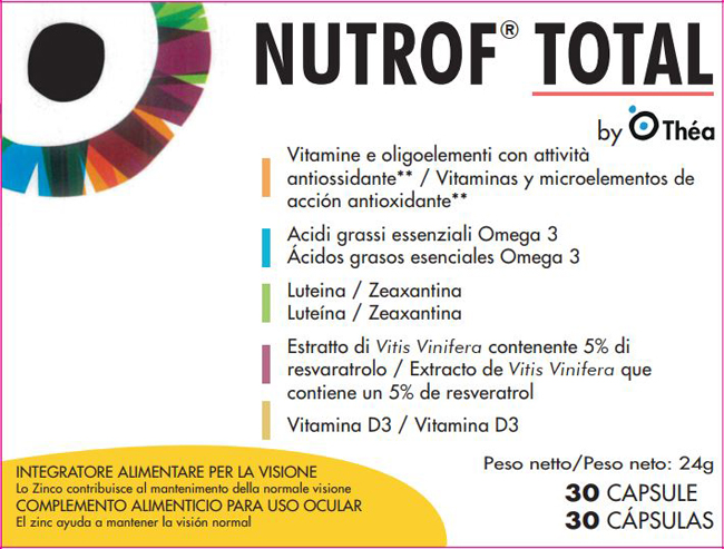 NUTROF TOTAL 30 CAPSULE - pharmaonline24.it