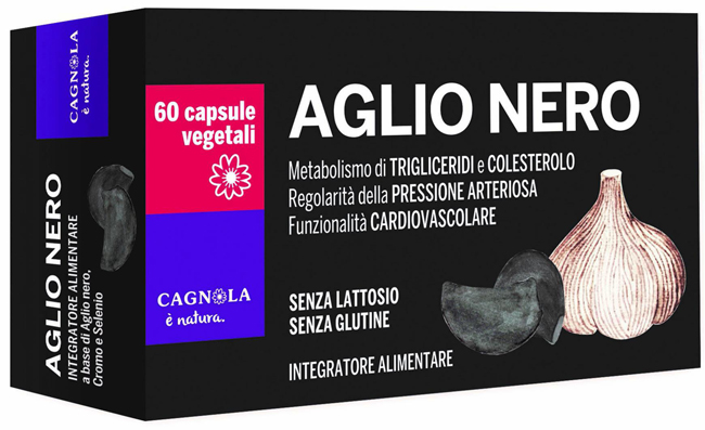 AGLIO NERO 60 CAPSULE CAGNOLA - pharmaonline24.it