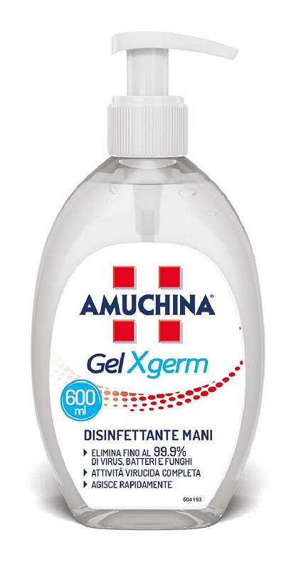 AMUCHINA GEL X-GERM DISINFETTANTE MANI 600 ML IT - pharmaonline24.it