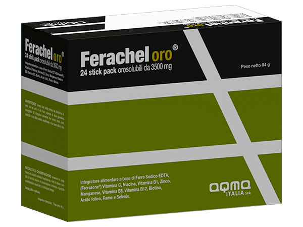 FERACHEL ORO 24 STICK OROSOLUBILI - pharmaonline24.it