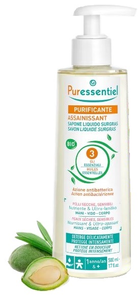 PURESSENTIEL SAPONE SURGRAS BIO 500 ML - pharmaonline24.it