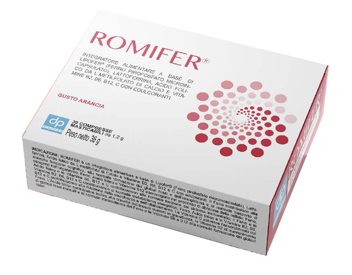 ROMIFER 30 COMPRESSE MASTICABILI - pharmaonline24.it