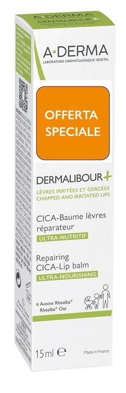 DERMALIBOUR + CICA BALSAMO LABBRA 15 ML - pharmaonline24.it
