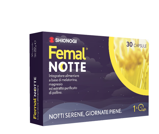 FEMAL NOTTE 30 CAPSULE - pharmaonline24.it