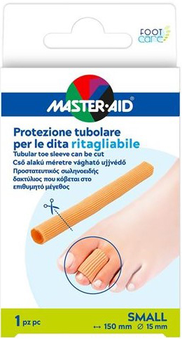 PROTEZIONE TUBOLARE MASTER-AID FOOTCARE RITAGLIABILE 15 CM 15 MM SMALL C6 - pharmaonline24.it