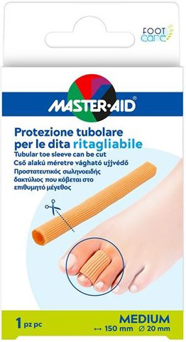 PROTEZIONE TUBOLARE MASTER-AID FOOTCARE RITAGLIABILE 15 CM 20 MM MEDIUM C7 - pharmaonline24.it