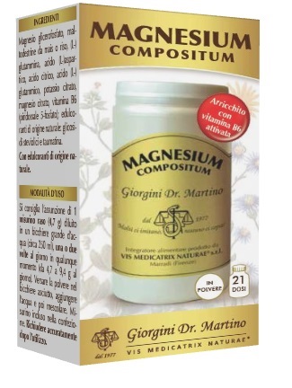 MAGNESIUM COMPOSITUM POLVERE 100 G - pharmaonline24.it