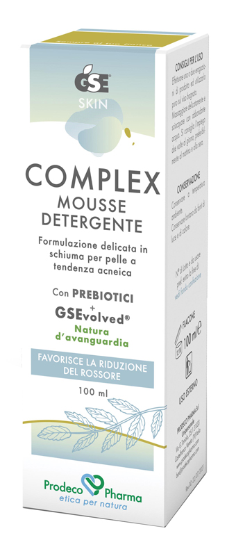 GSE SKIN COMPLEX MOUSSE DETERGENTE PELLE A TENDENZA ACNEICA 100 ML - pharmaonline24.it