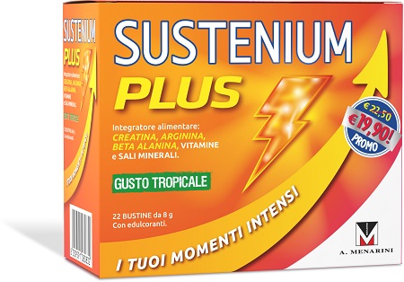 SUSTENIUM PLUS GUSTO TROPICALE PROMO 22 BUSTINE - pharmaonline24.it