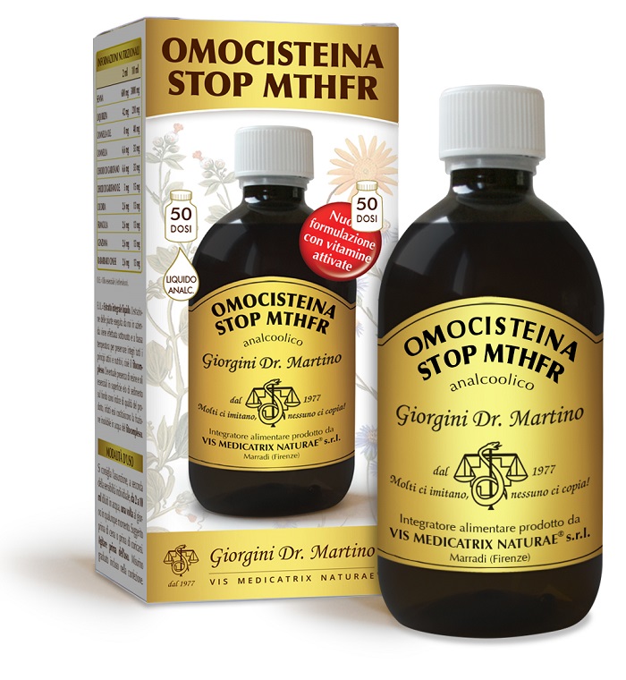 OMOCISTEINA STOP MTHFR LIQUIDO ANALCOOLICO 500 ML - pharmaonline24.it