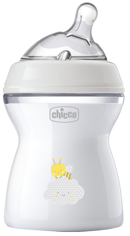 CHICCO BIBERON NAT FEEL PP 2M+ 250 ML UNISEX - pharmaonline24.it
