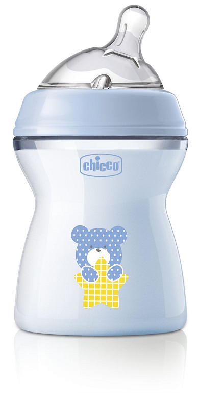 CHICCO BIBERON NAT FEEL PP 2M+ 250 ML BIMBO - pharmaonline24.it