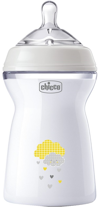 CHICCO BIBERON NAT FEEL PP 6M+ 330 ML UNISEX - pharmaonline24.it